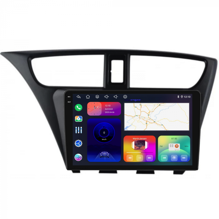 Navigatie Dedicata Honda Civic IX Hachback (2011-2017),QuadCore, 9Inch, 4Gb Ram, 64Gb Stocare, Carplay [6]