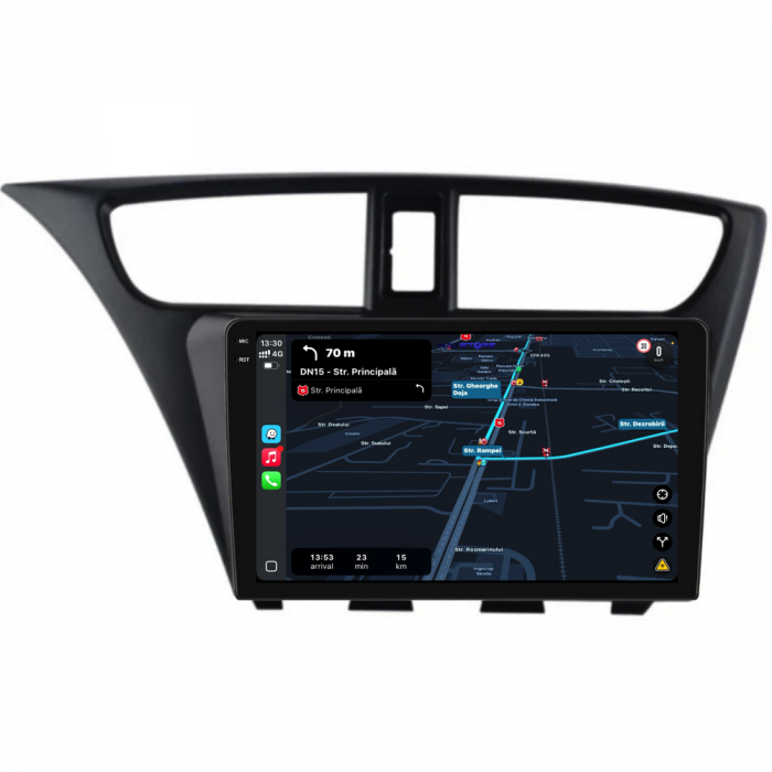 Navigatie Dedicata Honda Civic IX Hachback (2011-2017),QuadCore, 9Inch, 4Gb Ram, 64Gb Stocare, Carplay [3]