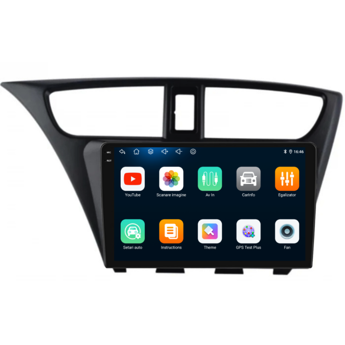 Navigatie Dedicata Honda Civic IX Hachback (2011-2017),QuadCore, 9Inch, 4Gb Ram, 64Gb Stocare, Carplay [6]
