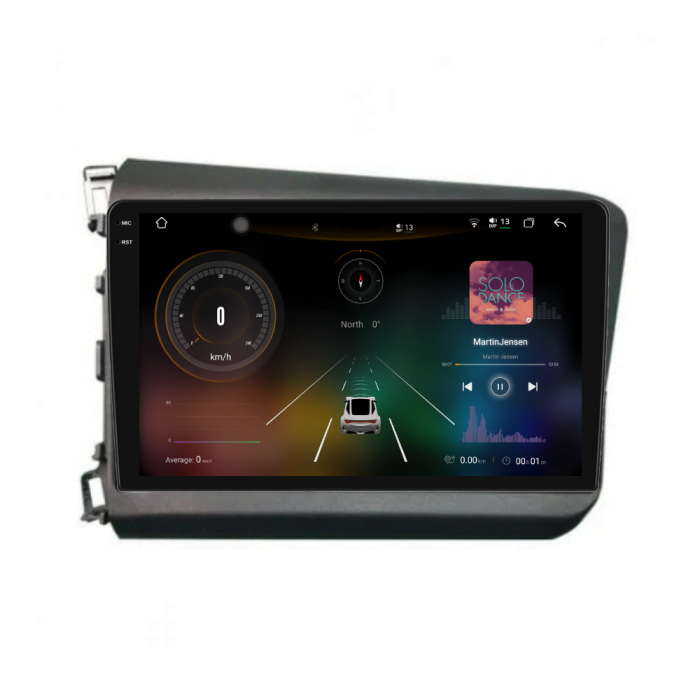 Navigatie Dedicata Honda Civic IX Sedan (2011-2015), 2K, 12Gb Ram, 256Gb Stocare, Carplay [2]
