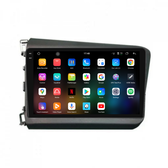 Navigatie Dedicata Honda Civic IX Sedan (2011-2015), 2K, 12Gb Ram, 256Gb Stocare, Carplay [3]