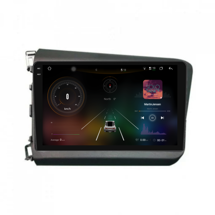 Navigatie Dedicata Honda Civic IX Sedan (2011-2015), 2K, 12Gb Ram, 256Gb Stocare, Carplay [2]