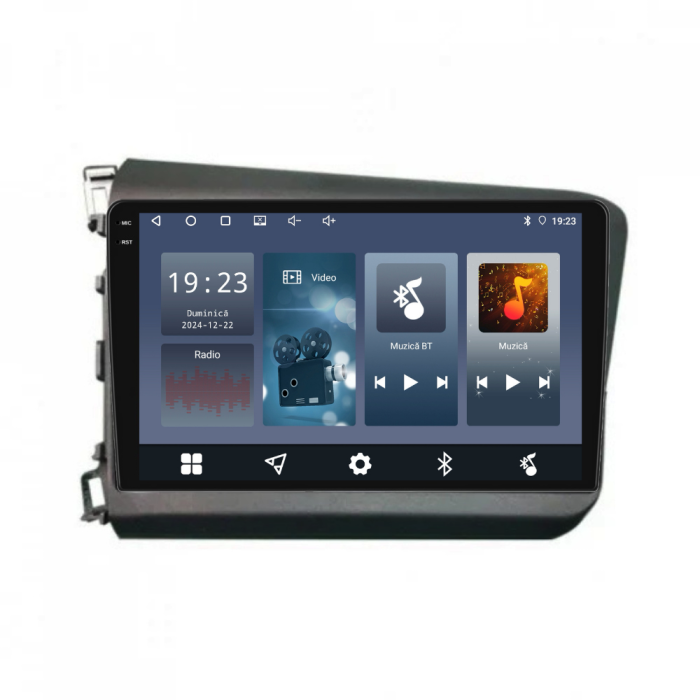Navigatie Dedicata Honda Civic IX Sedan  (2011-2015), 9Inch, 2Gb Ram, 32Gb Stocare, Carplay [7]