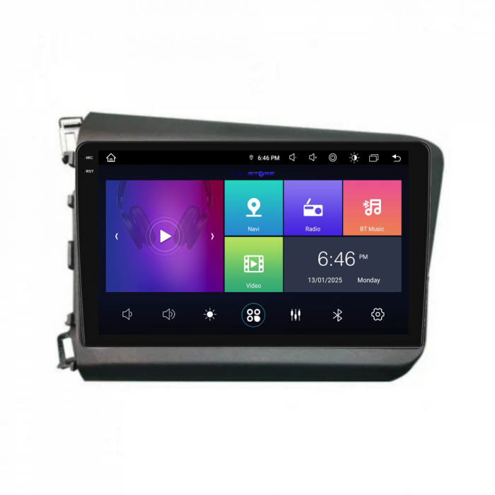 Navigatie Dedicata Honda Civic IX Sedan  (2011-2015), 9Inch, 8Gb Ram, 256Gb Stocare, Carplay [8]
