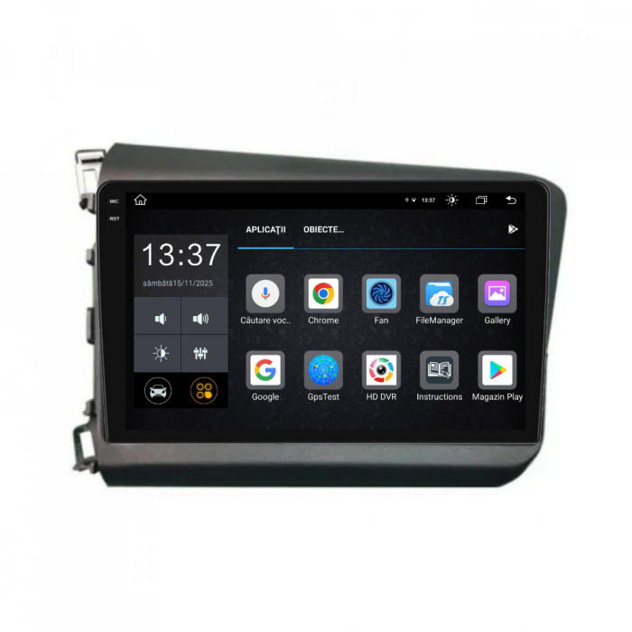 Navigatie Dedicata Honda Civic IX Sedan  (2011-2015), 9Inch, 8Gb Ram, 256Gb Stocare, Carplay [6]