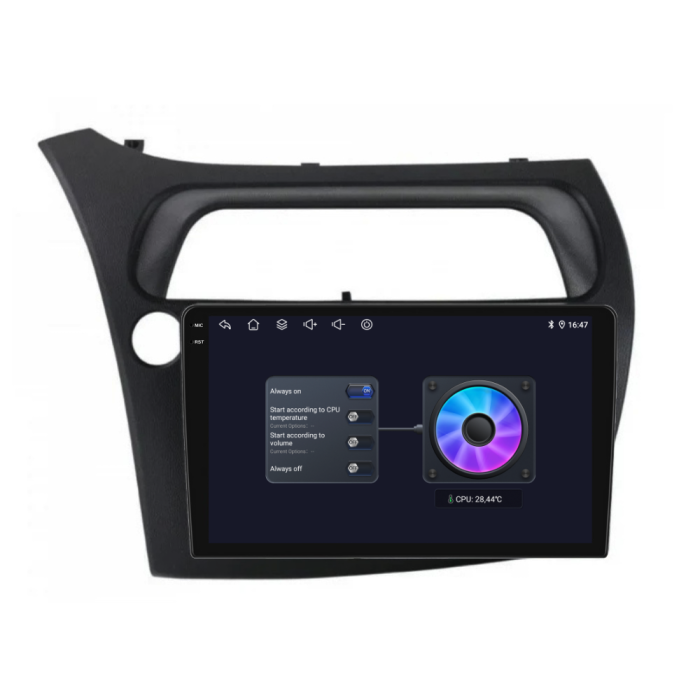 Navigatie Dedicata Honda Civic VII Hatchback (2006-2011), 2K, 8Gb Ram, 256Gb Stocare, Carplay [8]