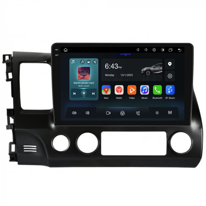 Navigatie Dedicata Honda Civic VIII Sedan (2006-2011),10Inch, 4Gb Ram, 64Gb Stocare, Carplay [4]