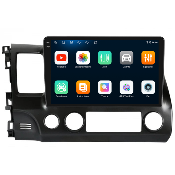 Navigatie Dedicata Honda Civic VIII Sedan (2006-2011),10Inch, 4Gb Ram, 64Gb Stocare, Carplay [6]