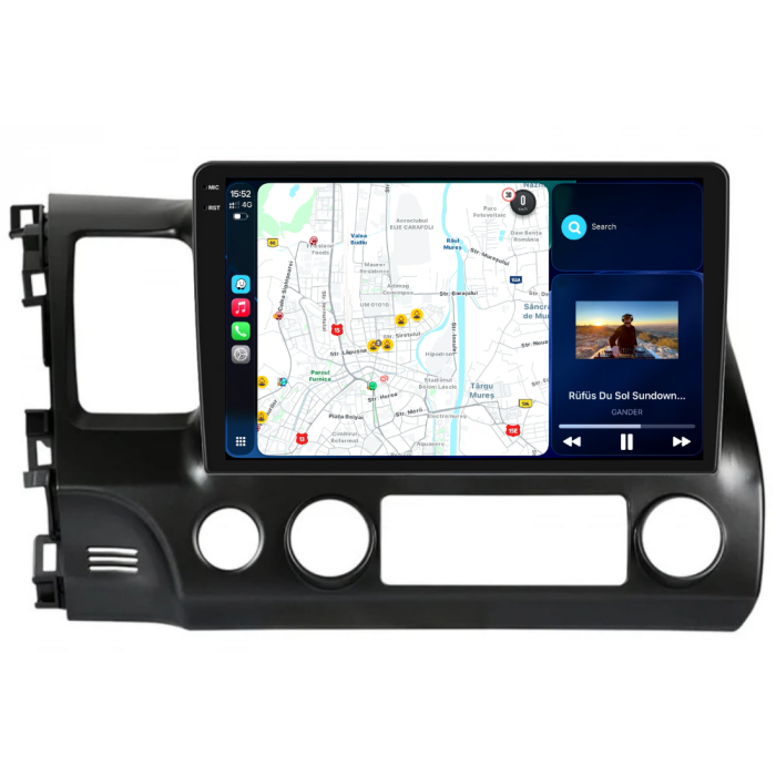 Navigatie Dedicata Honda Civic VIII Sedan (2006-2011),10Inch, 6Gb Ram, 128Gb Stocare, Carplay [2]
