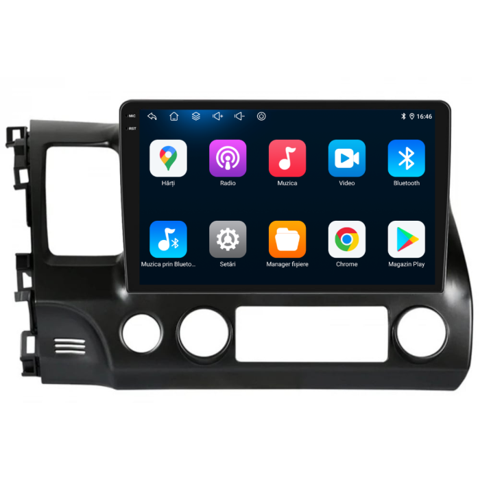 Navigatie Dedicata Honda Civic VIII Sedan (2006-2011),10Inch, 6Gb Ram, 128Gb Stocare, Carplay [5]