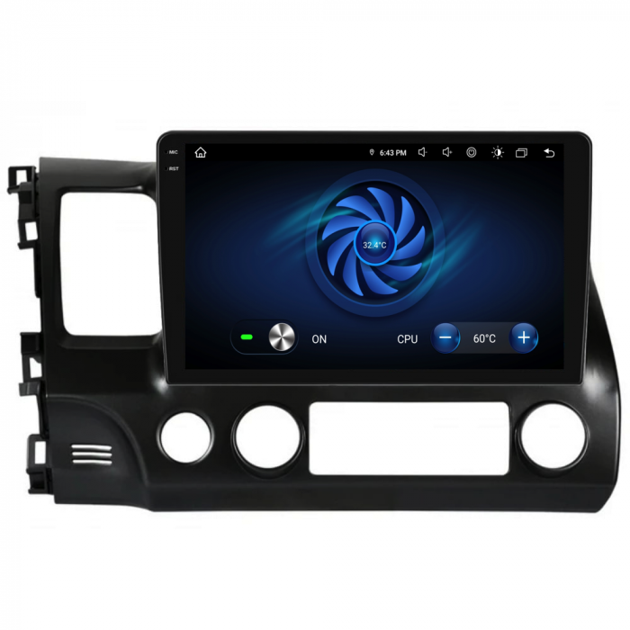 Navigatie Dedicata Honda Civic VIII Sedan (2006-2011),10Inch, 8Gb Ram, 256Gb Stocare, Carplay [4]