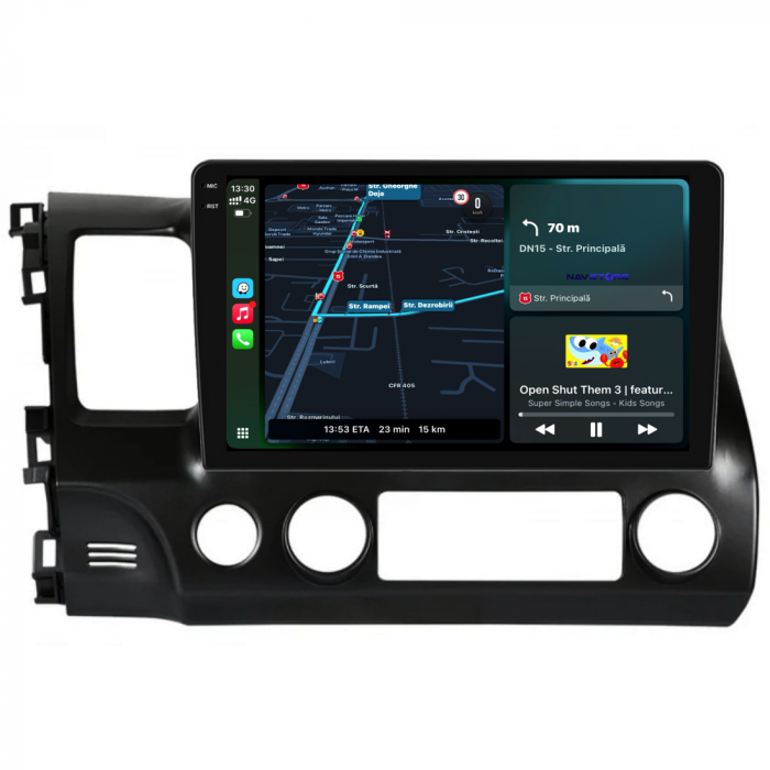 Navigatie Dedicata Honda Civic VIII Sedan (2006-2011),10Inch, 8Gb Ram, 256Gb Stocare, Carplay [2]
