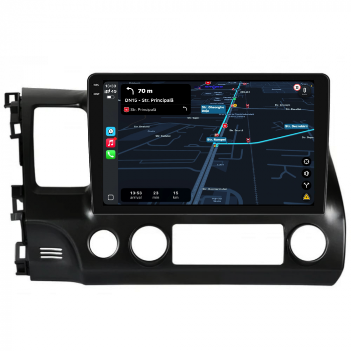 Navigatie Dedicata Honda Civic VIII Sedan (2006-2011),10Inch, 8Gb Ram, 256Gb Stocare, Carplay [3]