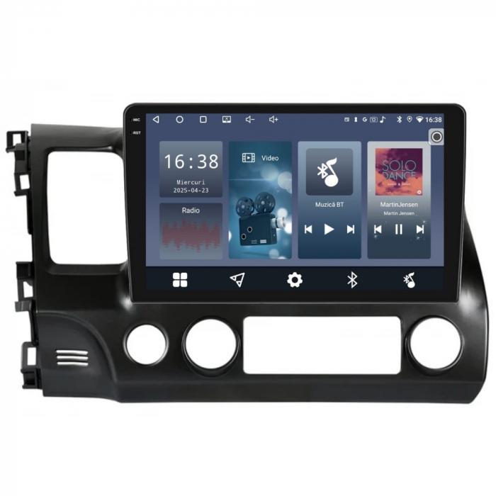 Navigatie Dedicata Honda Civic VIII Sedan (2006-2011),10Inch, 8Gb Ram, 256Gb Stocare, Carplay [5]