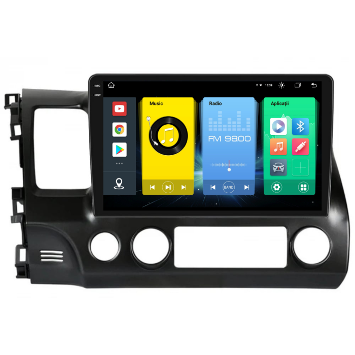 Navigatie Dedicata Honda Civic VIII Sedan (2006-2011),2K, 8Gb Ram, 256Gb Stocare, Carplay [7]