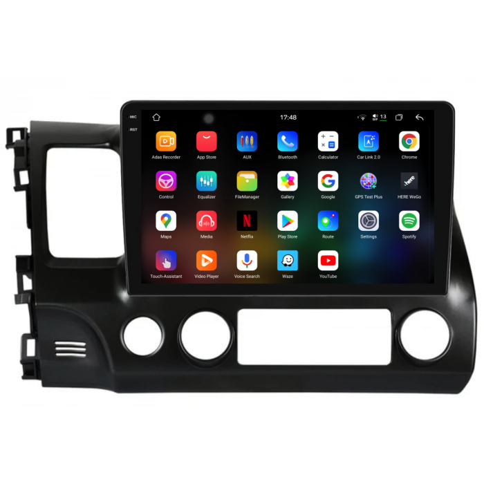 Navigatie Dedicata Honda Civic VIII Sedan (2006-2011),2K, 12Gb Ram, 256Gb Stocare, Carplay [3]
