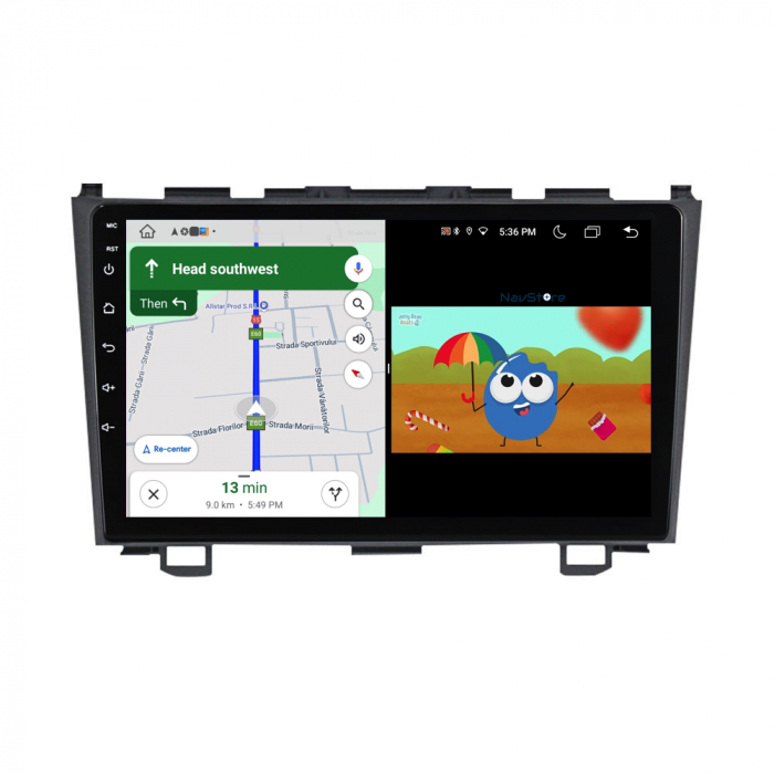 Navigatie Dedicata Honda CR-V (2006 - 2012), 9Inch, 1Gb Ram, 32Gb Stocare, Carplay [5]