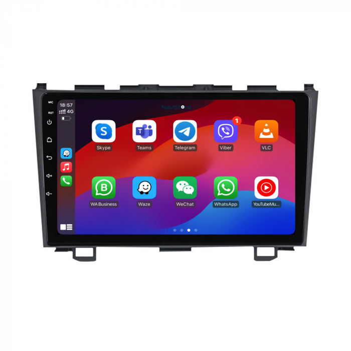 Navigatie Dedicata Honda CR-V (2006 - 2012), 9Inch, 1Gb Ram, 32Gb Stocare, Carplay [4]