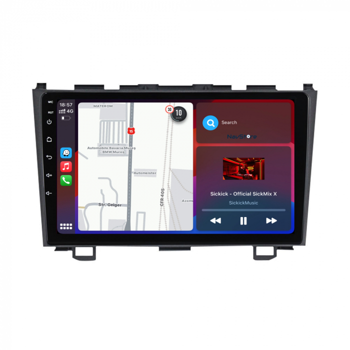 Navigatie Dedicata Honda CR-V (2006 - 2012), 9Inch, 1Gb Ram, 32Gb Stocare, Carplay [3]