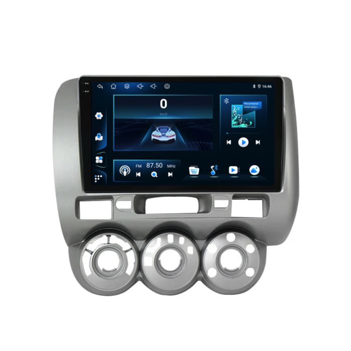 Navigatie Dedicata Honda Jazz City (2002-2007),QuadCore, 9Inch, 4Gb Ram, 64Gb Stocare, Carplay [5]