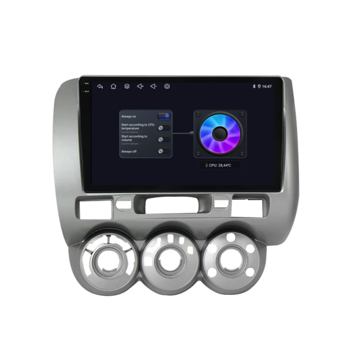 Navigatie Dedicata Honda Jazz City (2002-2007),QuadCore, 9Inch, 4Gb Ram, 64Gb Stocare, Carplay [8]