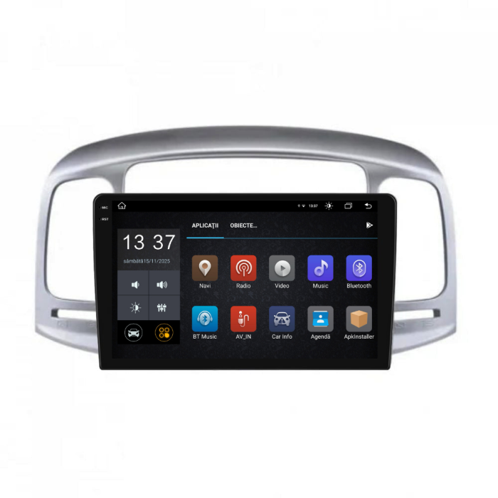 Navigatie Dedicata Hyundai Accent (2007-2012), 2K, 4Gb Ram, 64Gb Stocare, Carplay [5]