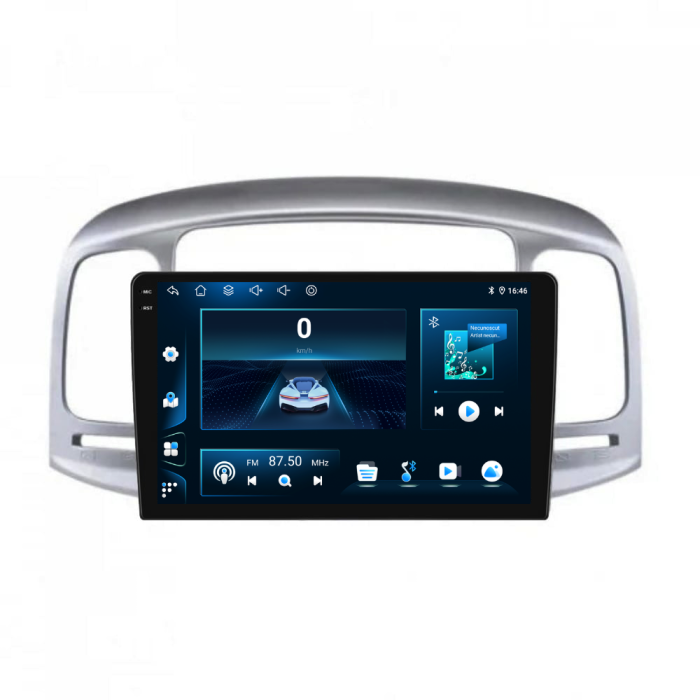 Navigatie Dedicata Hyundai Accent (2007-2012), 9Inch, 4Gb Ram, 64Gb Stocare, Carplay [7]