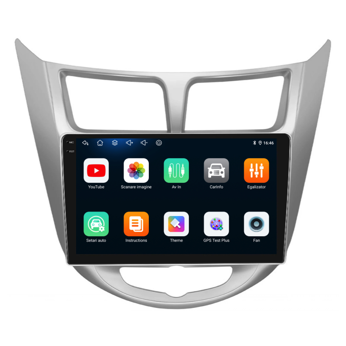 Navigatie Dedicata Hyundai Accent (2011-2016), 9 Inch, 2Gb Ram, 32Gb Stocare, Android Auto, Carplay [5]