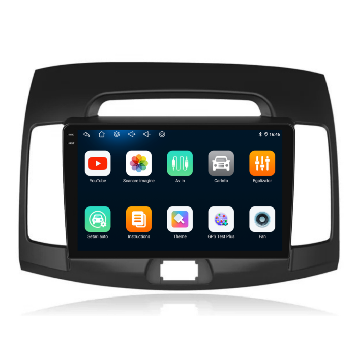 Navigatie Dedicata Hyundai Elantra (2006-2011), 9Inch, 4Gb Ram, 64Gb Stocare, Carplay [6]