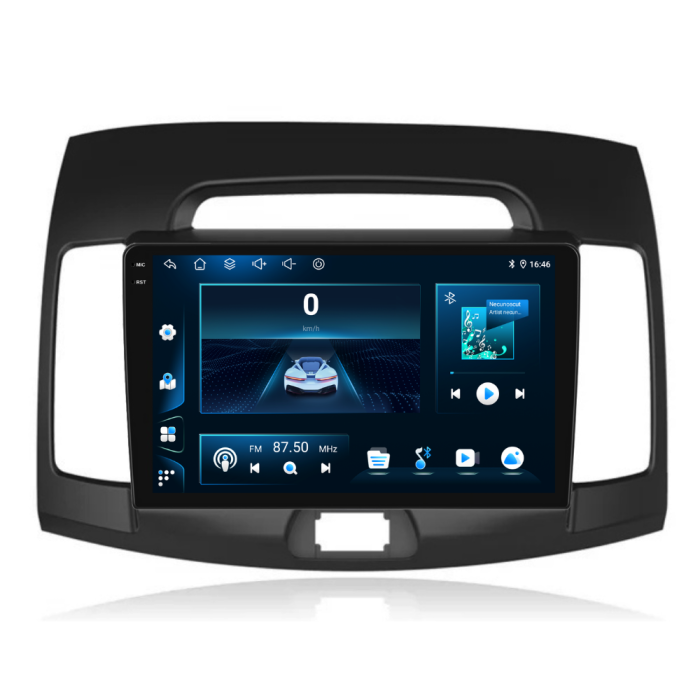 Navigatie Dedicata Hyundai Elantra (2006-2011), 9Inch, 6Gb Ram, 128Gb Stocare, Carplay [7]