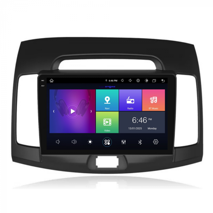 Navigatie Dedicata Hyundai Elantra (2006-2011), 9Inch, 8Gb Ram, 256Gb Stocare, Carplay [7]