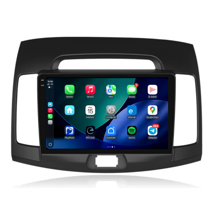 Navigatie Dedicata Hyundai Elantra (2006-2011),QuadCore, 9Inch, 4Gb Ram, 64Gb Stocare, Carplay [3]