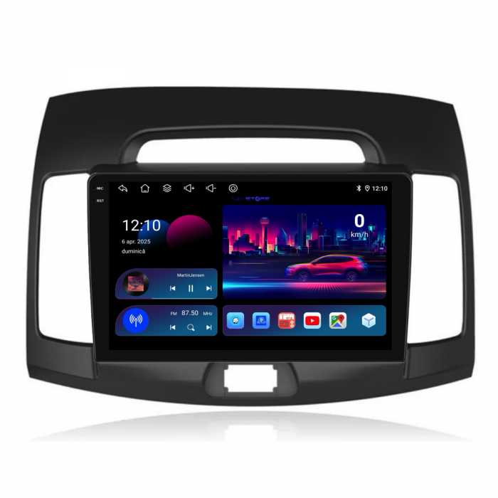 Navigatie Dedicata Hyundai Elantra (2006-2011),QuadCore, 9Inch, 4Gb Ram, 64Gb Stocare, Carplay [5]