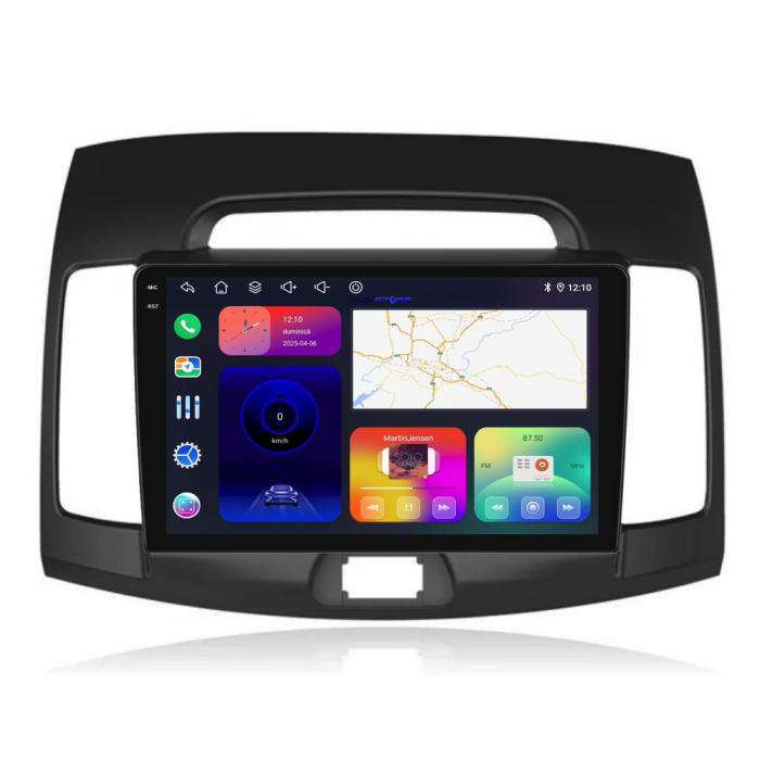 Navigatie Dedicata Hyundai Elantra (2006-2011),QuadCore, 9Inch, 4Gb Ram, 64Gb Stocare, Carplay [6]