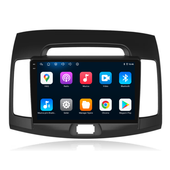Navigatie Dedicata Hyundai Elantra (2006-2011),QuadCore, 9Inch, 4Gb Ram, 64Gb Stocare, Carplay [5]