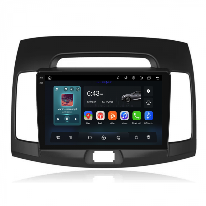 Navigatie Dedicata Hyundai Elantra (2006-2011),QuadCore, 9Inch, 4Gb Ram, 64Gb Stocare, Carplay [4]