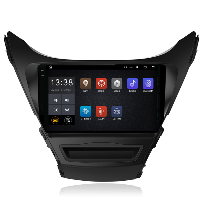Navigatie Dedicata Hyundai Elantra (2010-2016), 2K, 8Gb Ram, 256Gb Stocare, Carplay [4]