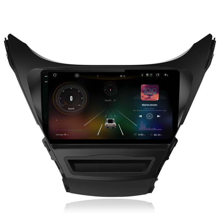 Navigatie Dedicata Hyundai Elantra (2010-2016), 2K, 12Gb Ram, 256Gb Stocare, Carplay [2]