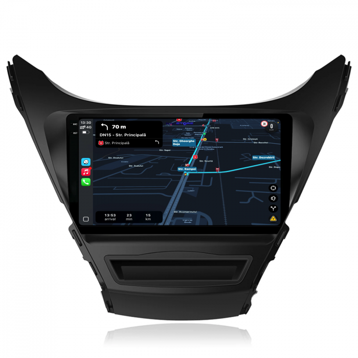Navigatie Dedicata Hyundai Elantra (2010-2016), 9Inch, 2Gb Ram, 32Gb Stocare, Carplay [3]