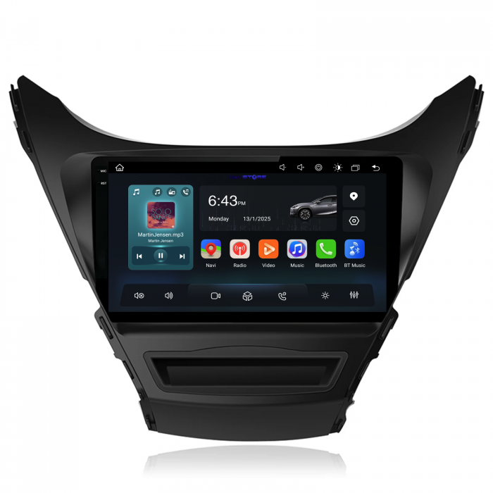 Navigatie Dedicata Hyundai Elantra (2010-2016), 9Inch, 2Gb Ram, 32Gb Stocare, Carplay [5]