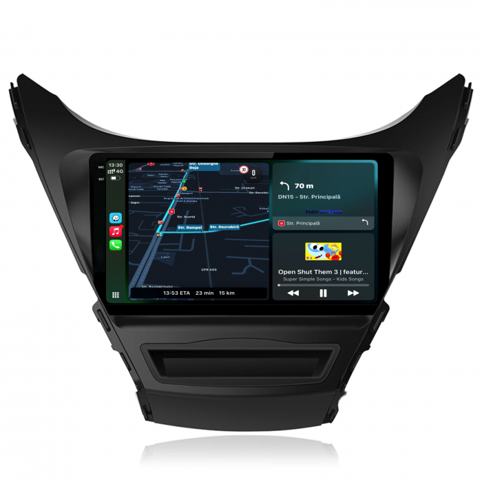 Navigatie Dedicata Hyundai Elantra (2010-2016), 9Inch, 2Gb Ram, 32Gb Stocare, Carplay [2]