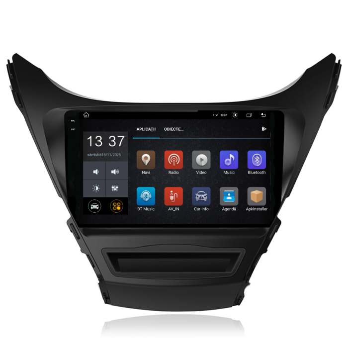 Navigatie Dedicata Hyundai Elantra (2010-2016), 9Inch, 8Gb Ram, 256Gb Stocare, Carplay [5]