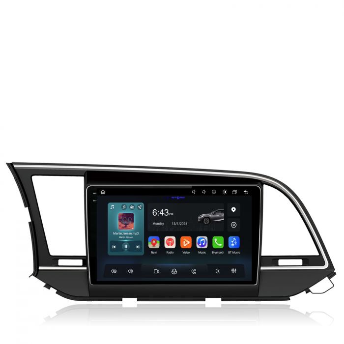 Navigatie Dedicata Hyundai Elantra (2015-2018),QuadCore, 9 Inch, 4Gb Ram, 64Gb stocare, Carplay [5]