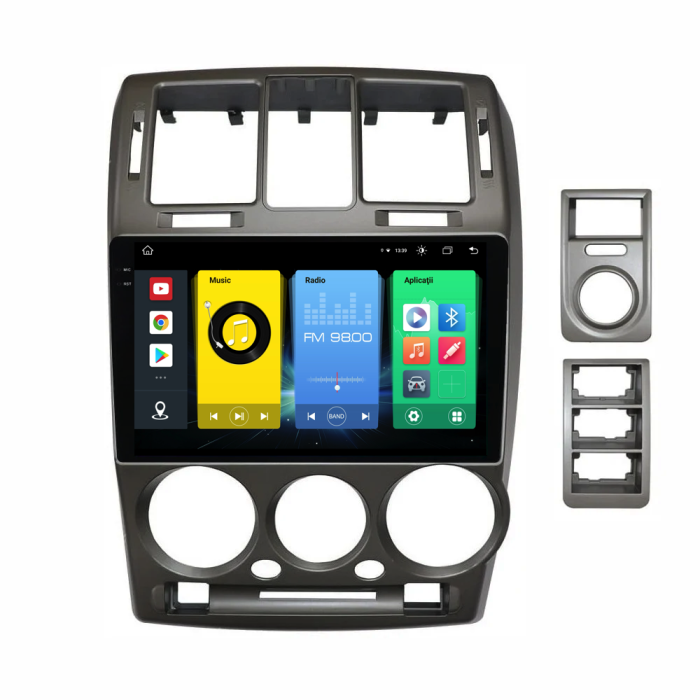Navigatie Dedicata Hyundai Getz (2001-2011), 9Inch, 4Gb Ram, 64Gb Stocare, Carplay [6]