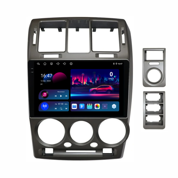 Navigatie Dedicata Hyundai Getz (2001-2011), 9Inch, 8Gb Ram, 256Gb Stocare, Carplay [4]