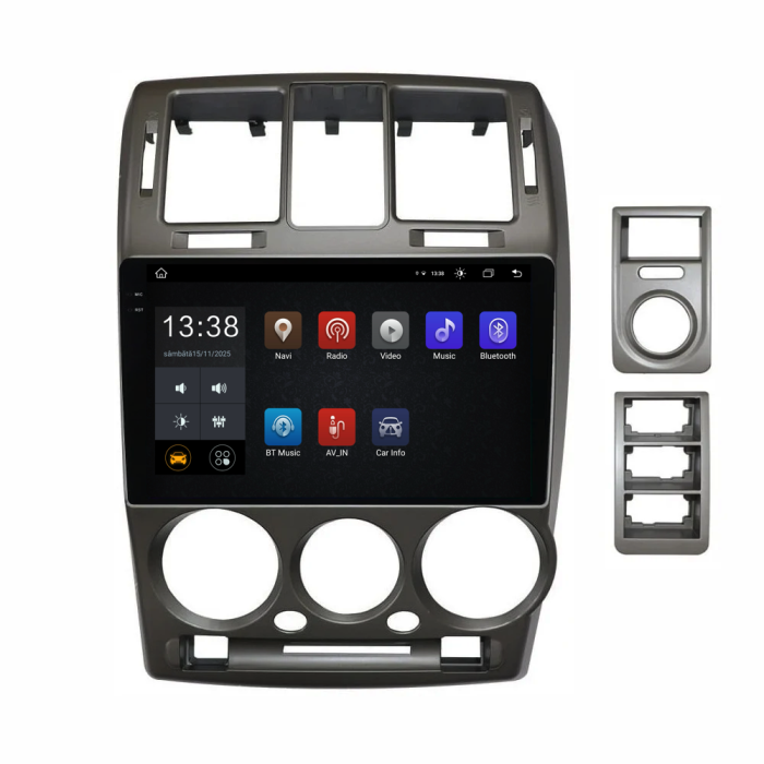 Navigatie Dedicata Hyundai Getz (2001-2011), 9Inch, 8Gb Ram, 256Gb Stocare, Carplay [5]