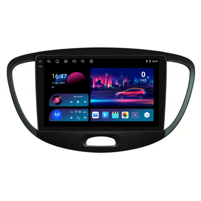 Navigatie Dedicata Hyundai I10 (2007-2013), 9Inch, 6Gb Ram, 128Gb Stocare, Carplay [4]