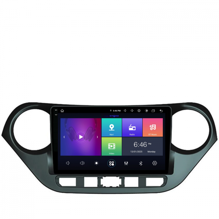Navigatie Dedicata Hyundai I10 (2013-2017), 9Inch, 4Gb Ram, 64Gb Stocare, Carplay [7]