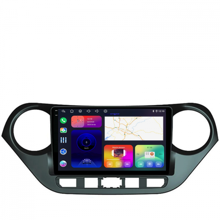 Navigatie Dedicata Hyundai I10 (2013-2017), 9Inch, 6Gb Ram, 128Gb Stocare, Carplay [6]