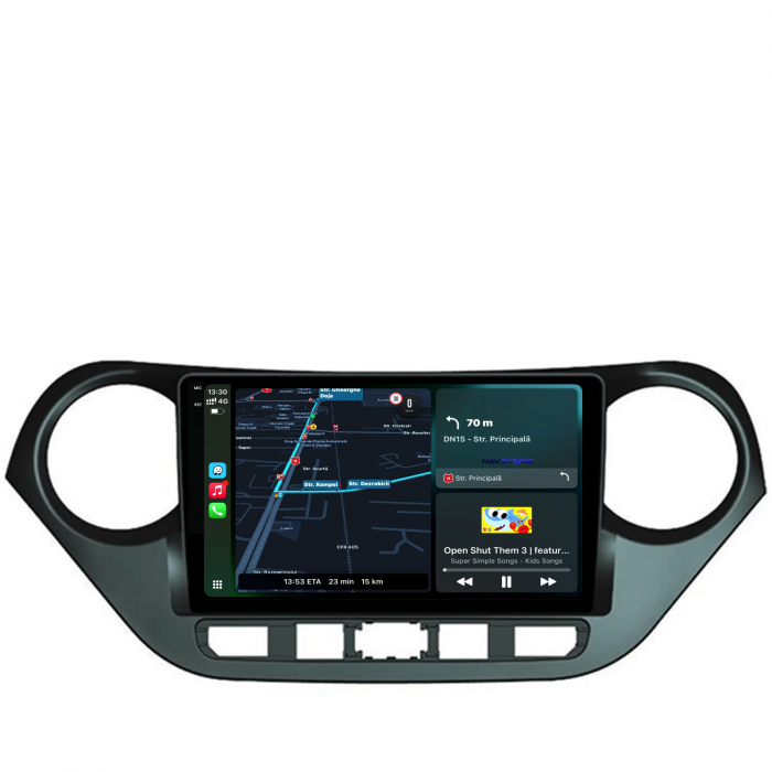 Navigatie Dedicata Hyundai I10 (2013-2017), 9Inch, 6Gb Ram, 128Gb Stocare, Carplay [2]